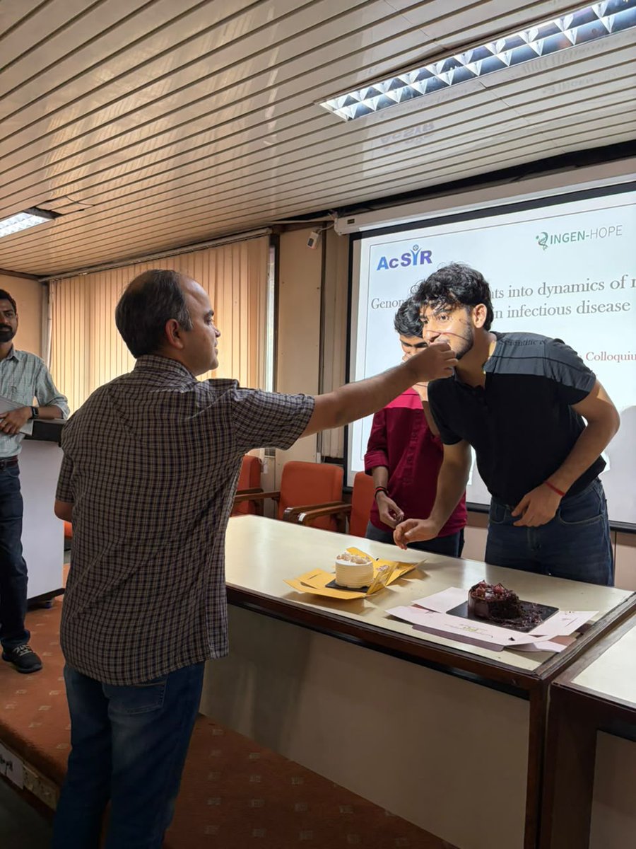 RajeshPandeyLab's tweet photo. Abhishek Kumar, PostDoc in the lab for last 12-months, has decided to move away for next phase of his professional journey. #INGENHOPE (https://t.co/J1wAn9e96u) wishes him Best of wishes and happy to strengthen his hands in all ways, going forward. https://t.co/1azylwQd3x