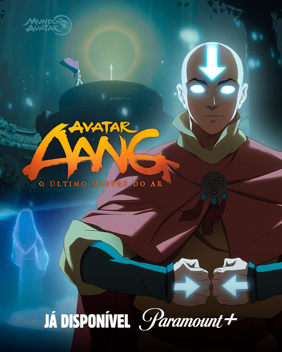 mundoavatar's tweet photo. AVATAR AANG: O ÚLTIMO MESTRE DO AR, filme que acompanha uma nova aventura do Time Avatar, está finalmente disponível pela @paramountplusbr. 🌪️ https://t.co/cF4oFRMJPi