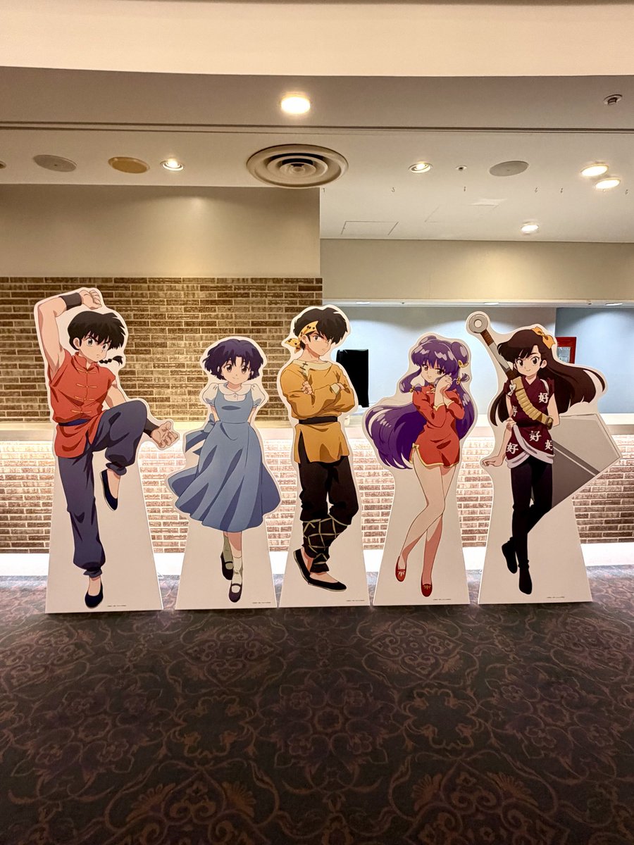 N86R's tweet photo. パネルのらんま君カッコよかったですね！
#らんまアニメ #ドタバタ格闘ファンミーティング https://t.co/4ry4m59BQC