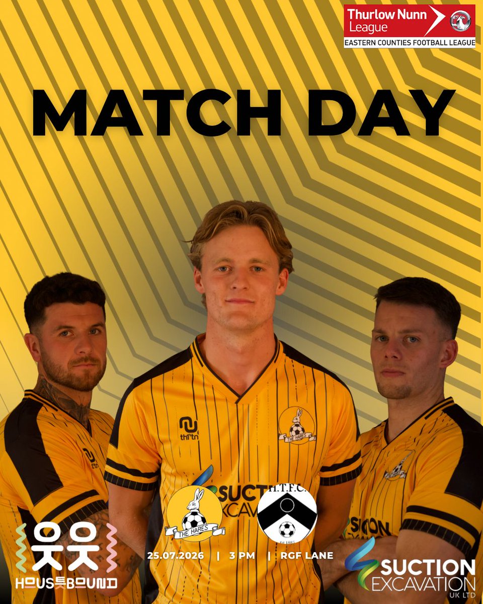MarchTownFC's tweet photo. ⚽ THE LEAGUE CAMPAIGN STARTS TODAY!

This Afternoon, we kick off our Thurlow Nunn League campaign as we welcome Harleston Town FC to RGF Lane.

Get down to the Lane, get behind the lads, and help us start the season strong! 🙌🐇

📍 RGF Lane
🆚 Harleston Town FC
🏆 Thurlow Nunn League

COME ON YOU HARES!

#UpTheHares