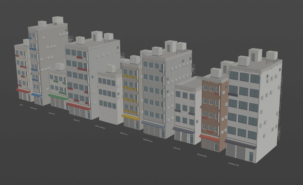 boukansyax's tweet photo. プロシージャル雑居ビル
まだ変なところはあるけど1日でここまで出来た
#Houdini https://t.co/hSGf1ac808