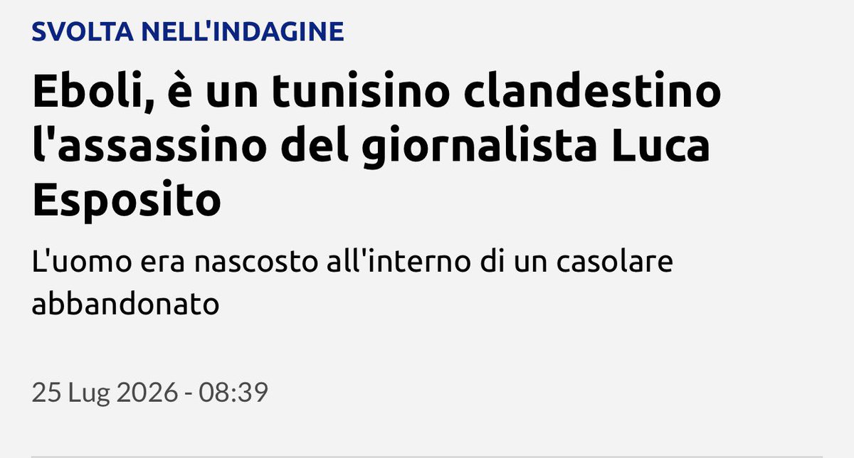matteosalvinimi's tweet photo. Grazie alle Forze dell’Ordine per la rapida cattura di questo assassino. Adesso che vada in carcere al suo Paese, non qui a spese degli italiani.

È ormai urgente che, come propone la Lega da tempo, si schierino migliaia di militari a protezione delle nostre città. Nessuna persona perbene può aver paura di avere donne e uomini in divisa ovunque.
