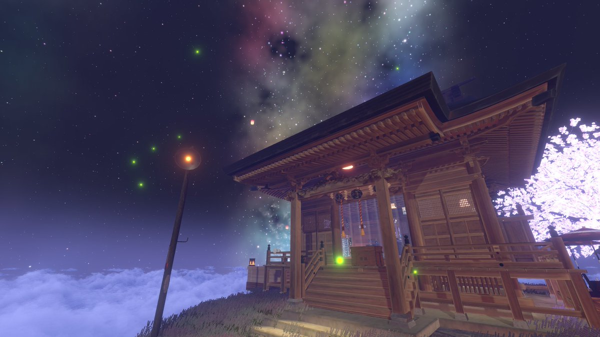 _clatite_'s tweet photo. きれいな夜空が見える神社 https://t.co/pwgSG4YzIo