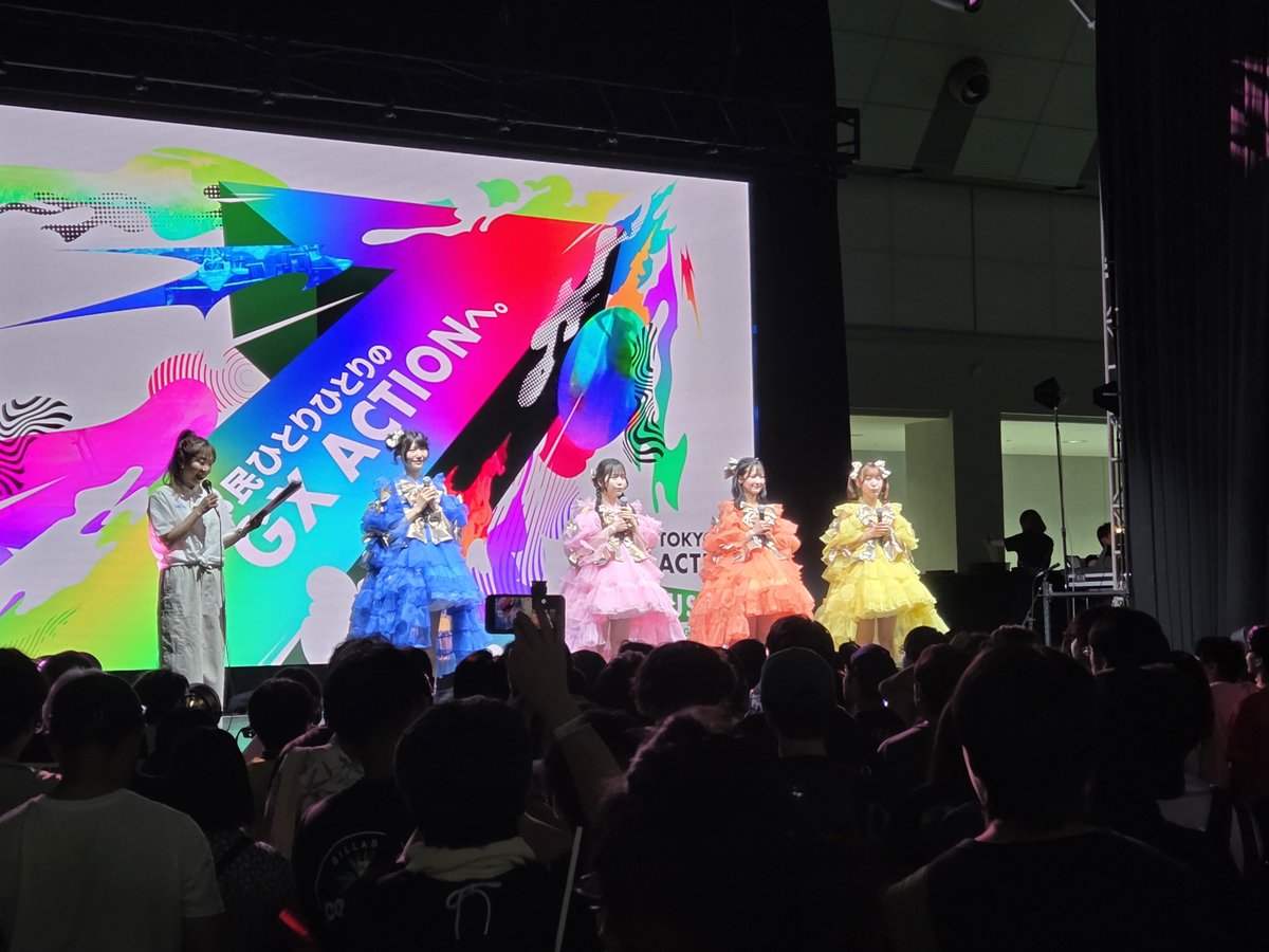 f1akb's tweet photo. 予選サボってどこ行ったかというとすいすてのライブに行ってました。
庄司なぎさちゃんがいるグループ。
最後のSWEET STEP良かった!
(ライブ中の撮影は禁止。写真はフォーミュラEのステージで撮ったもの)
#TOKYOGX #GXSTAGE
#すいすて
#SWEETSTEADY https://t.co/bt7pF1qfOq