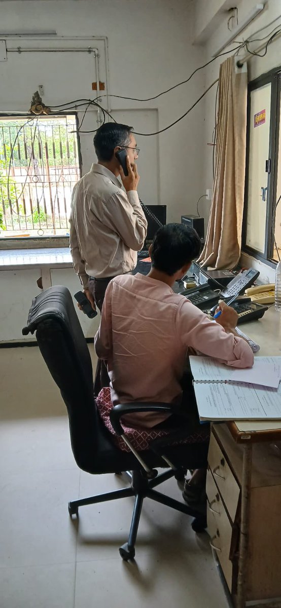 RACPatan's tweet photo. નિવાસી અધિક કલેકટરશ્રી પાટણ દ્વારા જિલ્લા કંટ્રોલરૂમ ની મુલાકાત લેવામાં આવી@InfoPatan @CollectorPatan @CMOGuj @InfoGujarat https://t.co/FakqOxWlKZ