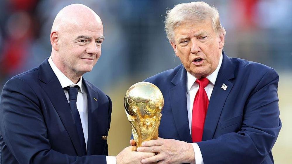 sportful's tweet photo. 🚨 BREAKING: IOC Rejects Complaint Against FIFA Chief Infantino

The International Olympic Committee (IOC) has rejected a complaint alleging FIFA President Gianni Infantino breached political neutrality rules through his public support for U.S. President Donald Trump and his policies.