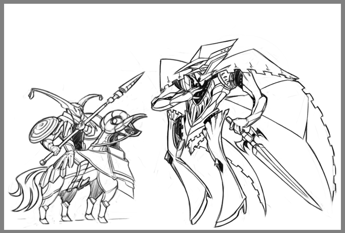 emavi_nero's tweet photo. (Wip) Sketch Metaphor: Archetypes https://t.co/LoDIZwGHEi