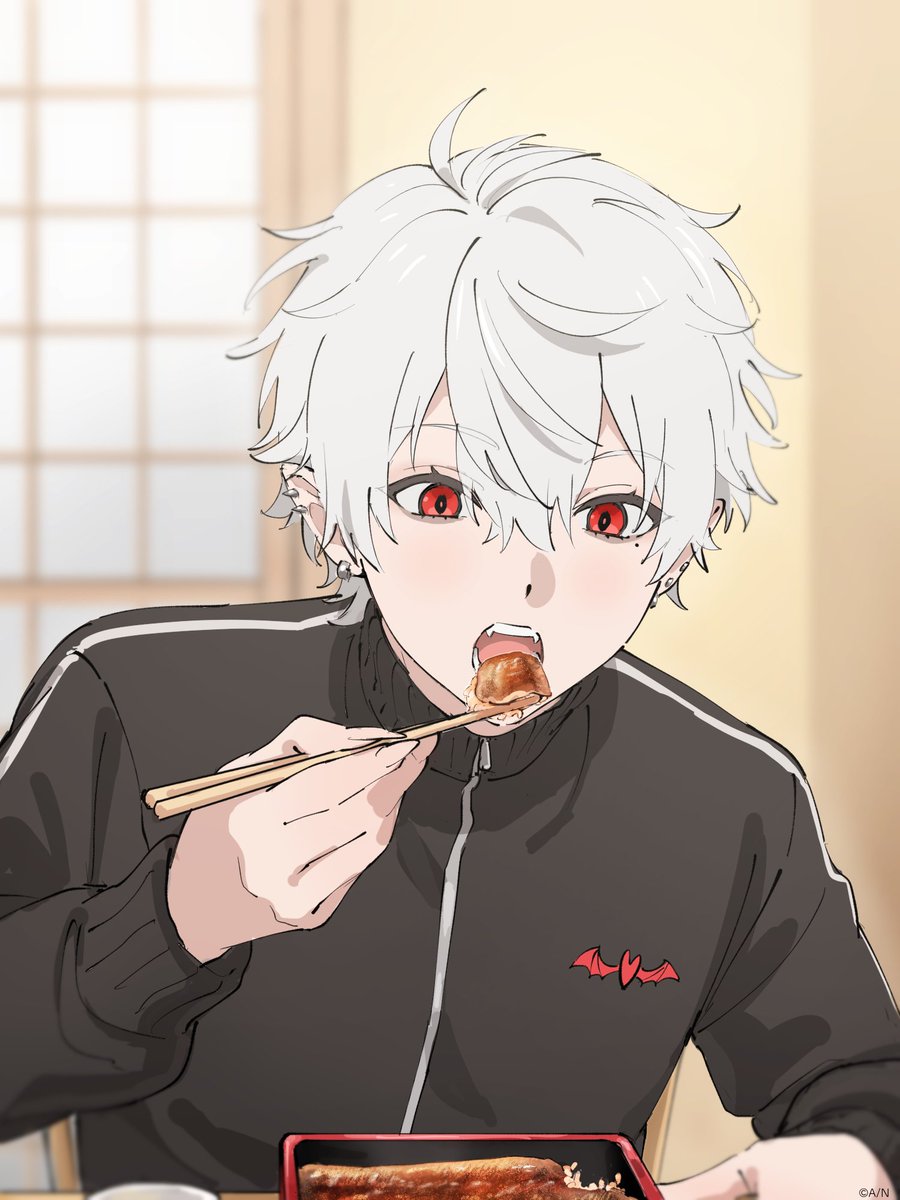 chronoir_info's tweet photo. 叶「葛葉に食われるうなぎ」  

葛葉「タレうま」 https://t.co/NfqPLsCfGi