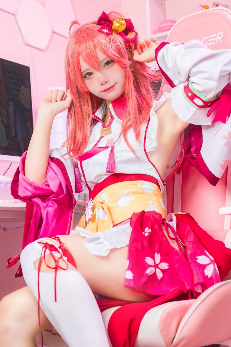 Cosplay_shitai_'s tweet photo. Cosplay 
ホロライブ さくらみこ🌸 https://t.co/uu4EUboSbn