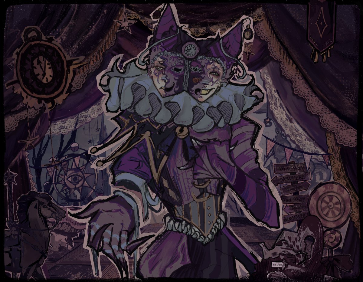 stargazemp3's tweet photo. woah,, oc thats inspired by masque de carnaval..? psh
#oc #ocart https://t.co/shyyYAofxY