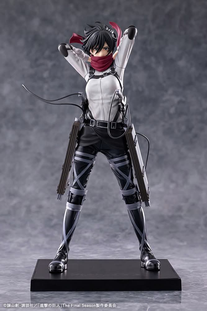 yangjapantoys's tweet photo. 🌟 Pre-Order 🌟

👤 OSHI WORKS Attack on Titan The Final Season Mikasa Ackerman The Final Season ver. Complete Figure
🇯🇵 Lot JP 🇯🇵
✅️ Size : 24.5cm 

💵 ตัวละ 3,500฿
💵 มัดจำ 1,500฿

📦 ค่าส่ง 90 บาท
🚢 สินค้าวางจำหน่าย 02/2027
🎈 ปิดรับจองเมื่อโควต้าเต็ม
🎏 ส่วนที่เหลือชำระตอนของถึงร้าน

#ตลาดนัดAOT #ตลาดนัดไททัน