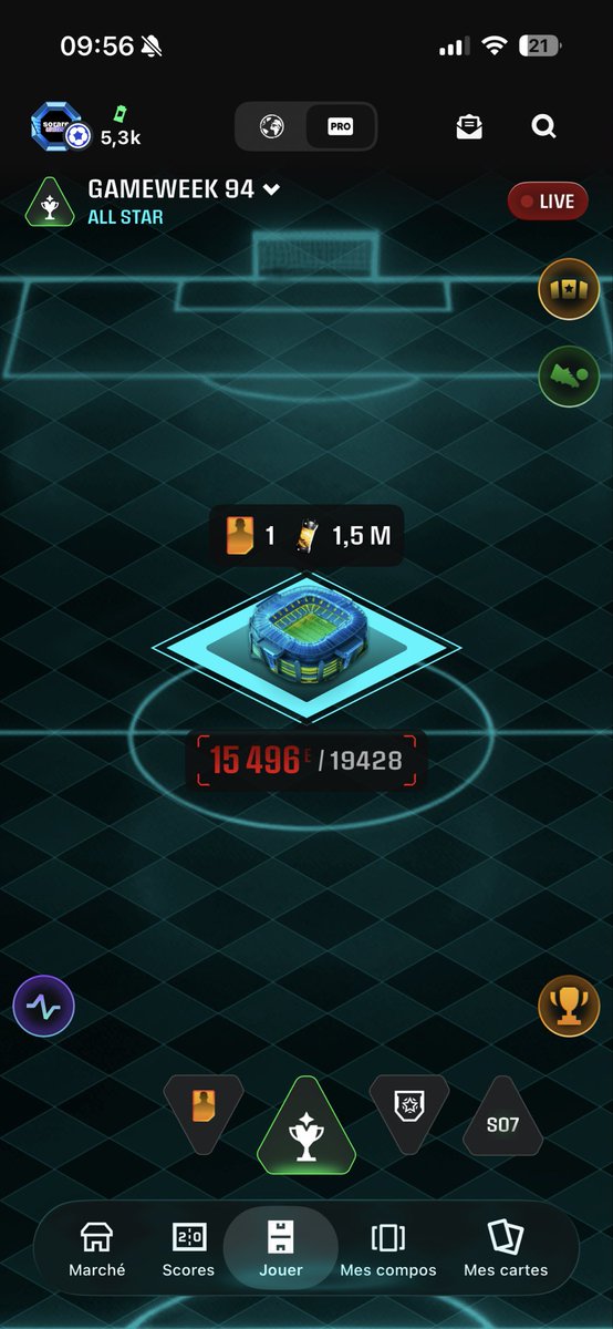 sorareunited's tweet photo. Il y a donc 19,4k LU alignées en Arena Classic AS pour cette GW 94 et… seules les 15 premières places offrent des cartes !
Ah oui et si vous faites Top 500, vous gagnez 1k essence 😂

@Ashoka2aSorare en a parlé pour les Rares, mais même rigolade pour les Limited 🫠

#Sorare https://t.co/xdgDlZ3rlZ