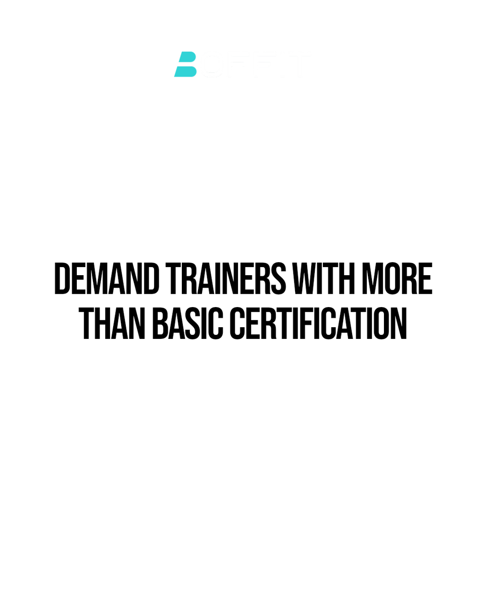 TeamBoffit's tweet photo. Gym owners who want a higher standard need trainers with more than basic certification. Look for ongoing support, real-world experience, and a drive to keep growing. Want your gym to become a top training hub? Reach out to BOFFIT today.

https://t.co/agh54Ua15S #personaltrainer https://t.co/DQ8Sd1sscF