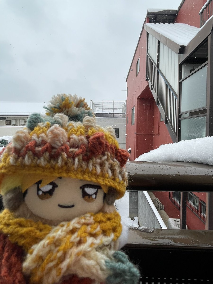 Hairo94's tweet photo. 見ちゃったのでやるけどこれしかないなあ、、、
涼しいかい？ちみﾂﾑ🦊
#暑すぎるので雪の画像で涼もう見た人もやる https://t.co/oybibsKQA1