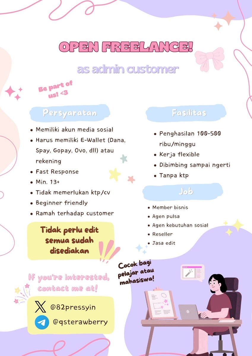 mwakaron's tweet photo. @hiimaikha hai kak, boleh dm aku aja yaaa untuk lebih detailnya. aku gak nipu bisa check on bio ya https://t.co/i401qdLp0H