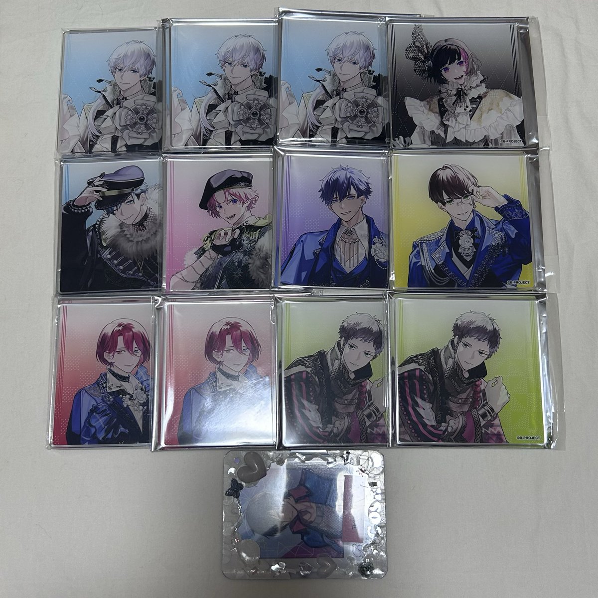 iwasi_goods's tweet photo. 交換 譲渡】B-PROJECT Bプロ mottoCafe BABY KIDS 10周年 アクリルコースター ケース アクキー ヘアゴム

譲▽
★→北門 是国 愛染 阿修 増長 音済
○→野目 釈村 不動 唯月 遙日

求▽
金城☆ 王茶利

★↔☆の交換、○は定価譲渡可能

26.8/1手渡しもしくは郵送可能 https://t.co/vrPWjignTg