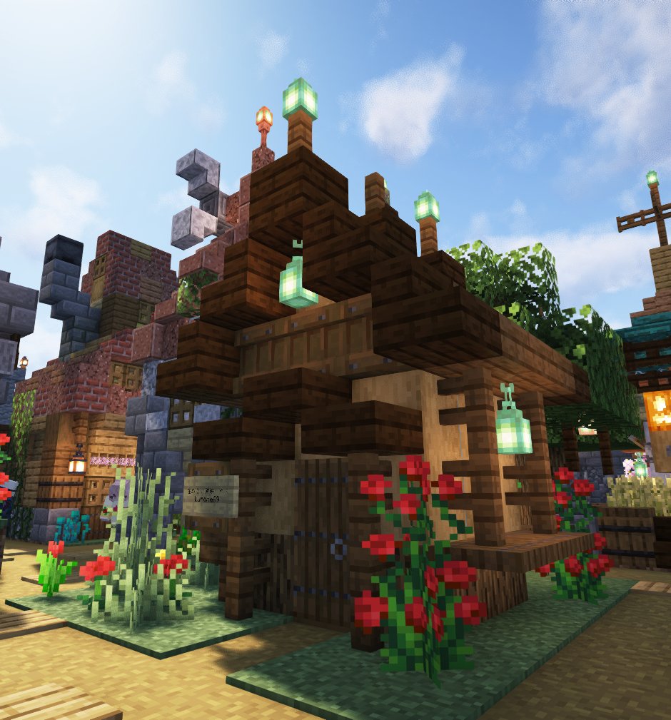 kuroneko_craft's tweet photo. #つる鯖 の企画で5×5サイズの建築を3軒作りましたー
はみ出さないように建築作るの楽しかったです！
①激狭ハウス
②住めるサバイバルハウス
③つるさんの動画でよく見るイェイ！カカシ付き畑
#Minecraft #マイクラ建築 #マイクラ https://t.co/NVSnCu4uQW