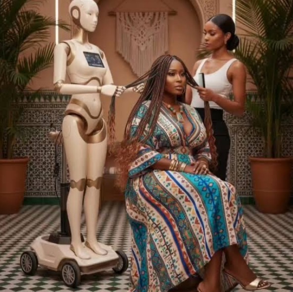 FocalHubb's tweet photo. 🧵 From 8 Hour Grind to 1 Hour Innovation: HaloBraid & The Fractal Opportunity Waves

A traditional hair braiding session takes 4 to 8 hours. Harvard educated engineer Yinka Ogunbiyi built HaloBraid the world’s first braiding assistant robot slashing that time down to just 1 hour. The result? $7M in funding and a waitlist of 7,000+ salons.

So what does this really tell us? It’s not just about a robot; it’s about the Fractal Opportunity Waves it creates:

1️⃣ Capacity Multiplier & Service Arbitrage: While a braider can currently serve maybe 2 clients a day, this tech pushes it to 6–8. Salon revenues scale 3x–4x while physical burnout drops to zero.

2️⃣ Robotics as a Service (RaaS): These devices will likely roll out on a subscription model. Salons that secure early access will build local monopolies in "express braiding" and command pricing power.

3️⃣ Derivative Markets: When time drops to 1 hour, braiding shifts from a "special occasion" commitment to a "daily routine." This unlocks entirely new vertical markets specialized synthetic hair cartridges, automated maintenance tools, and custom consumables.

Solving a seemingly hyper niche micro problem can ignite a massive micro economy.

While everyone is hyper focused on LLMs, keep an eye on automation solving physical world bottlenecks. That’s where the real layered opportunities lie. 🧠⚙️