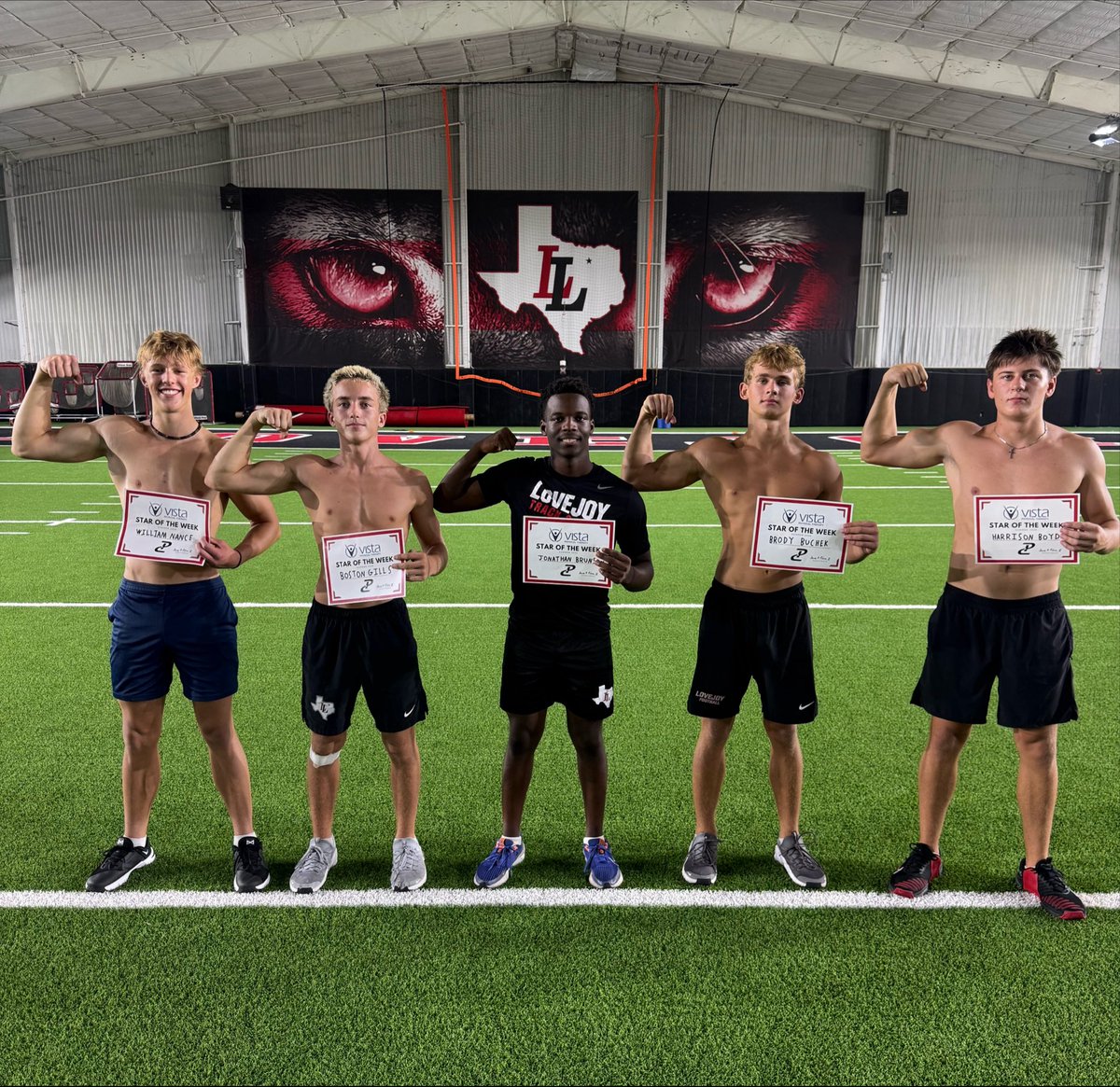 PCnowisthetime's tweet photo. 6 weeks down, 1 to go for our high intensity group @leopard_ath!!

As the volume has picked up in July - so has the EFFORT!

S/O to our @VistaSportMedPT ⭐️s of the Week! ⬇️ 

Will, Boston, Jonathan, Brody, Harrison 

#FamiLLy https://t.co/C7JaBIFbNQ