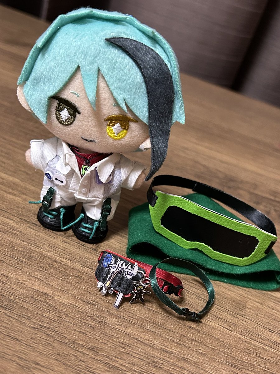 nakanakanakafy's tweet photo. うちのテック🐬ぬはガチでつなぎでした。
袖縫うのは大変😣 https://t.co/PaZGWiFrxd