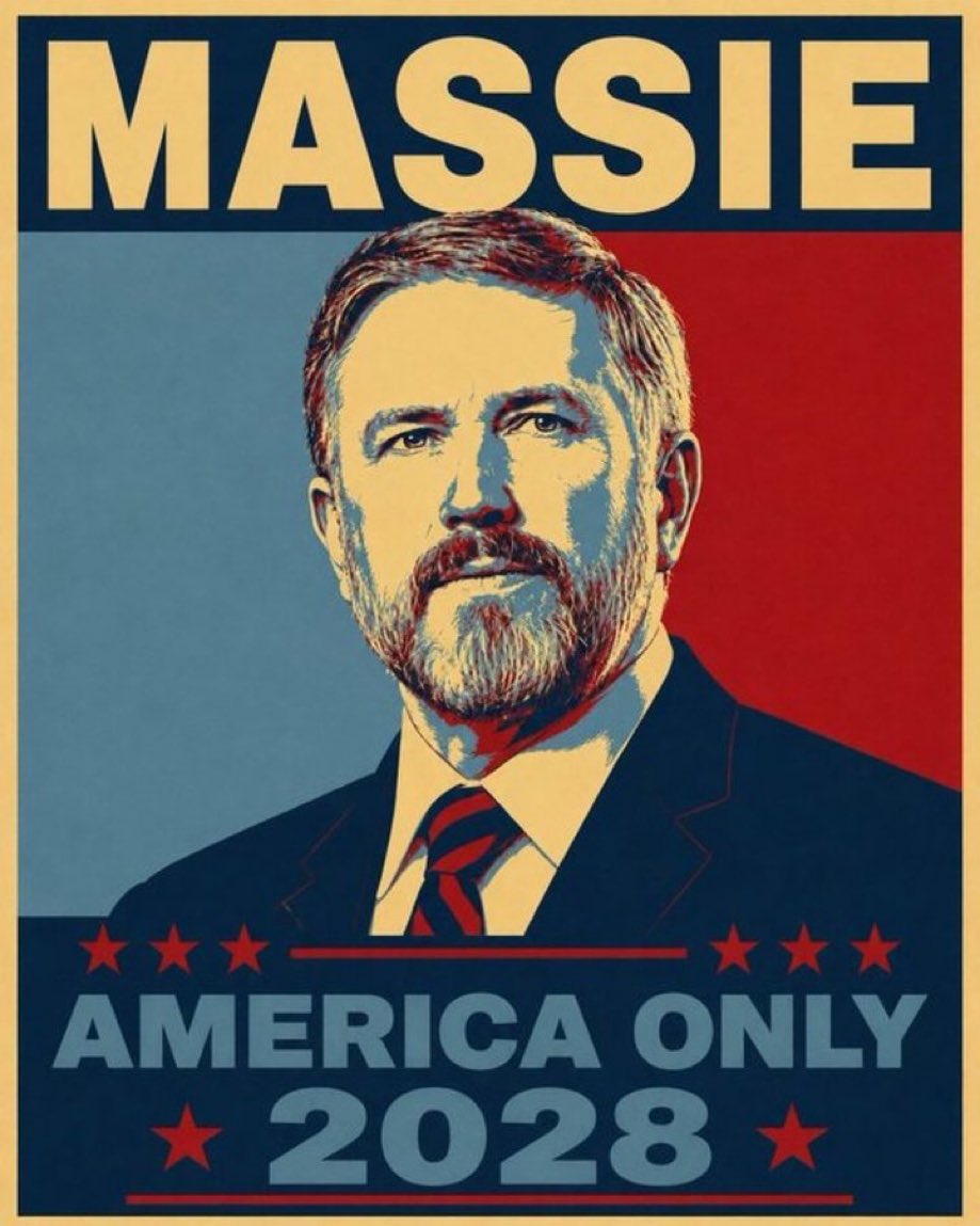 MassieNation19's tweet photo. I don’t give a FUCK who has an R or a D by their name. 

I’ll be writing in this man ! https://t.co/8Emi07WkTI