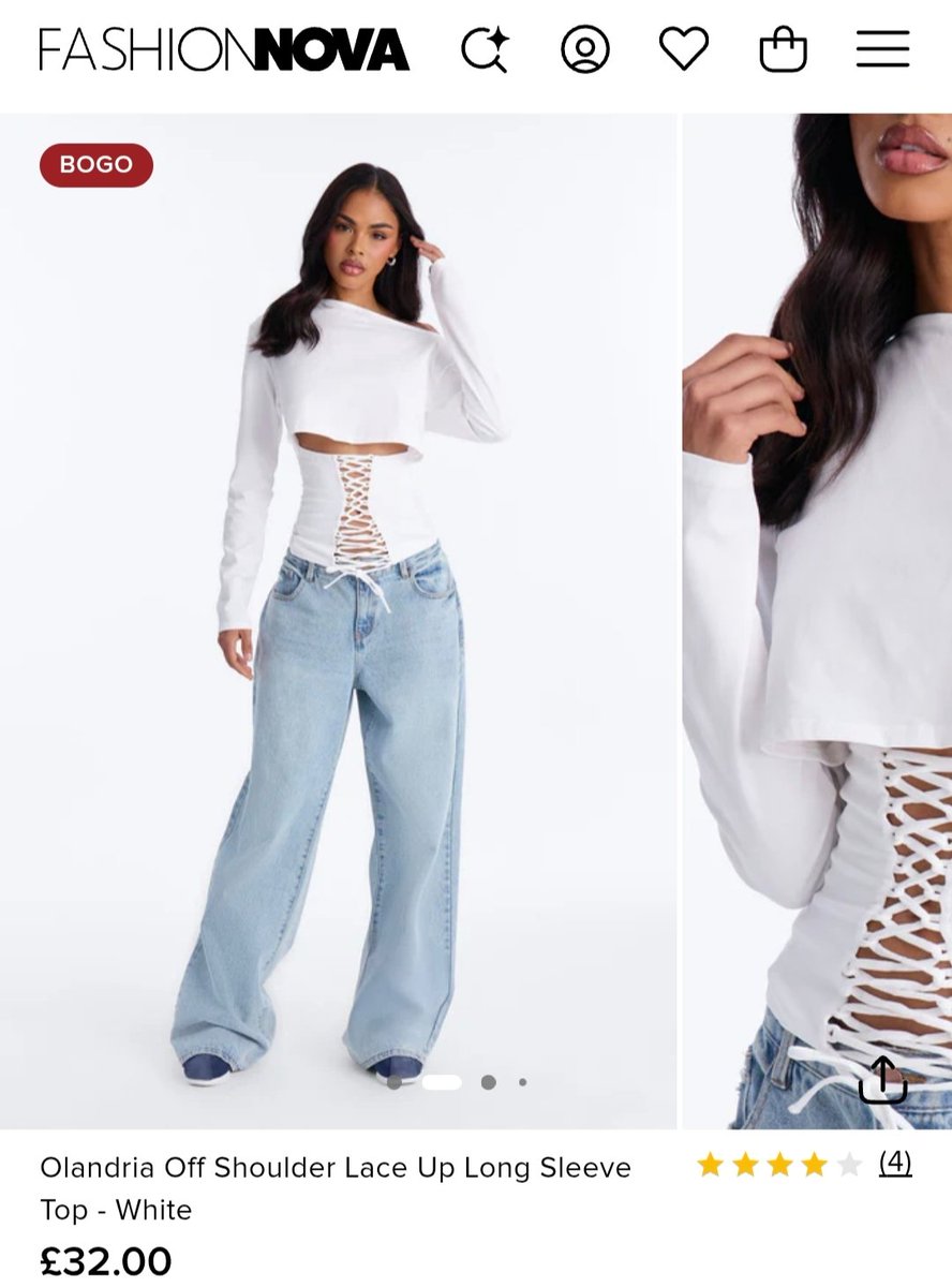 Hariinuwa's tweet photo. Online stores naming their products after Olandria!! https://t.co/m21oahM9Zw