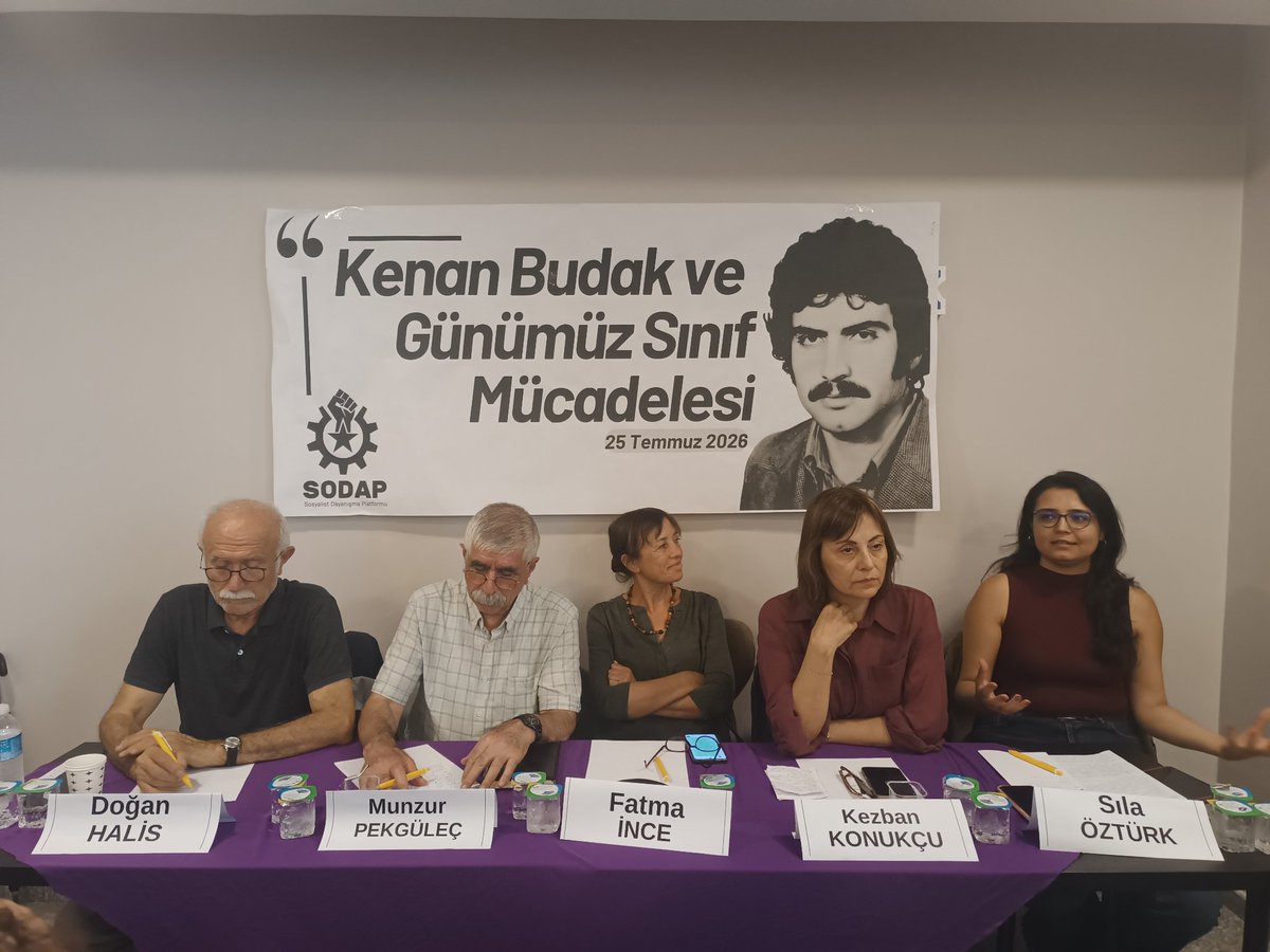 devturizmiss's tweet photo. SODAP'ın düzenlediği Kenan Budak ve Günümüz Sınıf Mücadelesi Panelinde Sendika Avukatımız Sıla Öztürk de yer alarak sınıf mücadelesi perspektifimizi ve iş kolumuzdaki örgütlenme pratiklerimizi aktardı. https://t.co/zbrTPxZdIm