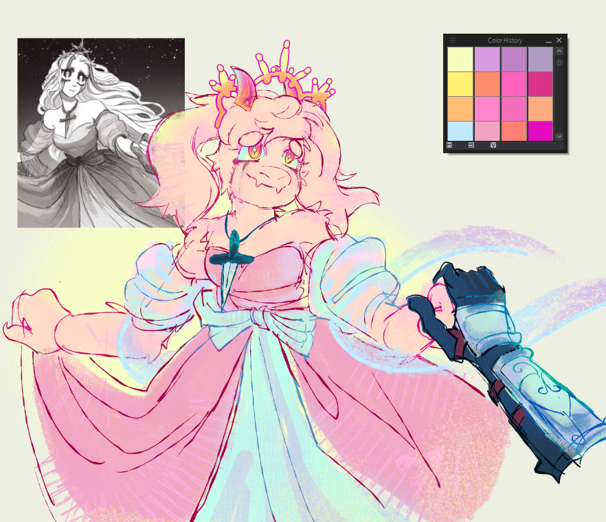 semrielle's tweet photo. actually i love this idea its givinggg kralsei to me #deltarune https://t.co/HCpMVbkUuB