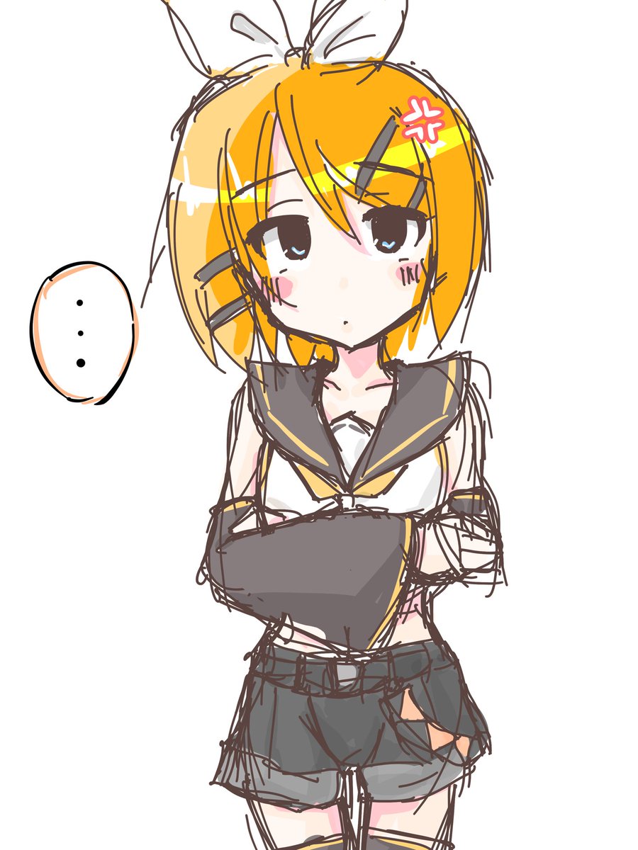 77tmair's tweet photo. さらっと落書きリンちゃん https://t.co/dNt5Vf6Dmj