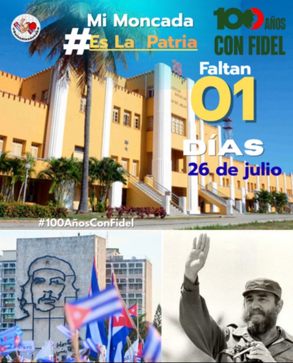 DefendiendoCuba's tweet photo. #RaúlEsRaúl: "El significado histórico del Moncada solo puede comprenderse si se analiza todo el proceso que le antecede, condiciona y prepara".

 #MiMoncadaEsLaPatria
#DefendiendoCuba🇨🇺💪❤️ https://t.co/jzDWzLGnoX