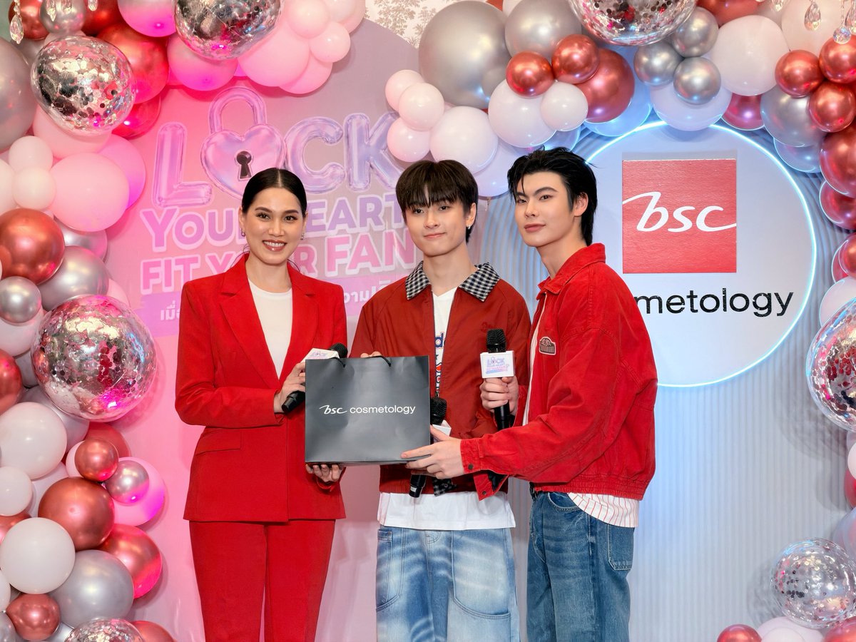 DomundiTV's tweet photo. ขอขอบคุณ @BscCosmetology ที่ให้เกียรติ “เวฟ” @waavetnp และ “ธีร์” @tthi_eks ได้มาร่วม Live พูดคุยและทำกิจกรรมสนุก ๆ ในวันนี้นะคะ 🥰

ขอขอบคุณแฟน ๆ ทุกคนที่มาเจอกัน รวมถึงแฟน ๆ ที่ติดตามรับชม Live และส่งกำลังใจมาให้ทั้งสองคนด้วยนะคะ 🫶🏻✨️

#BSCLOCKITFITXTHEEWAVE https://t.co/aRmHuC0xd9