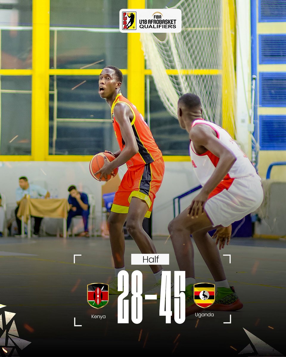 FubaBasketball's tweet photo. Pierre Laurent Rwuhiriro’s 17 points, 6 rebounds and two blocks leads the team to a healthy half time lead against Kenya.

#FubaBasketball
#U18ZoneVQualifiers https://t.co/uWQyTLDb6s