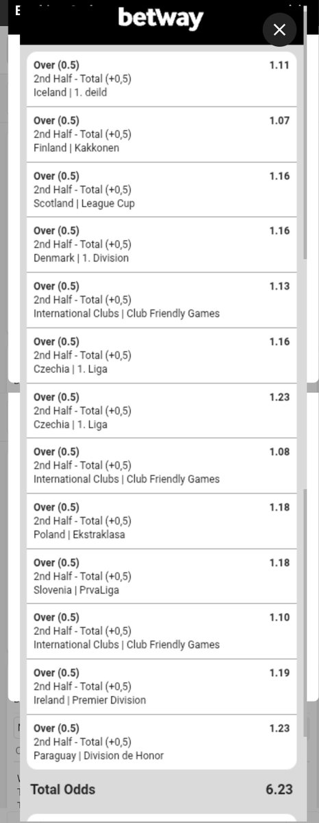 dailyprofit96's tweet photo. π― BETWAY CODES:
π₯ 6 Odds: BW6491A486
π₯ 8 Odds: BW649278B3
β οΈ Not recommended for persons under 18. Please gamble responsibly.
Letβs get it! π₯π° #Betway #Odds #WinningTips #SportsBetting #GameOn https://t.co/2otxHbSRTy