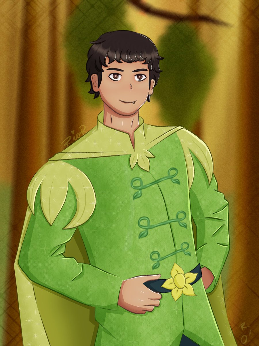 RioRiverIsTryin's tweet photo. fanart de #FABI de @Q_ARE_Official x #Naveen de La Princesa y el Sapo de #Disney! 🐸💚 su carisma y su encanto ha conquistado completamente el corazón de #QNIVERSE (y quizás de alguno que otro sapo). #QARE #Q_ARE https://t.co/qtVnvpwT9E