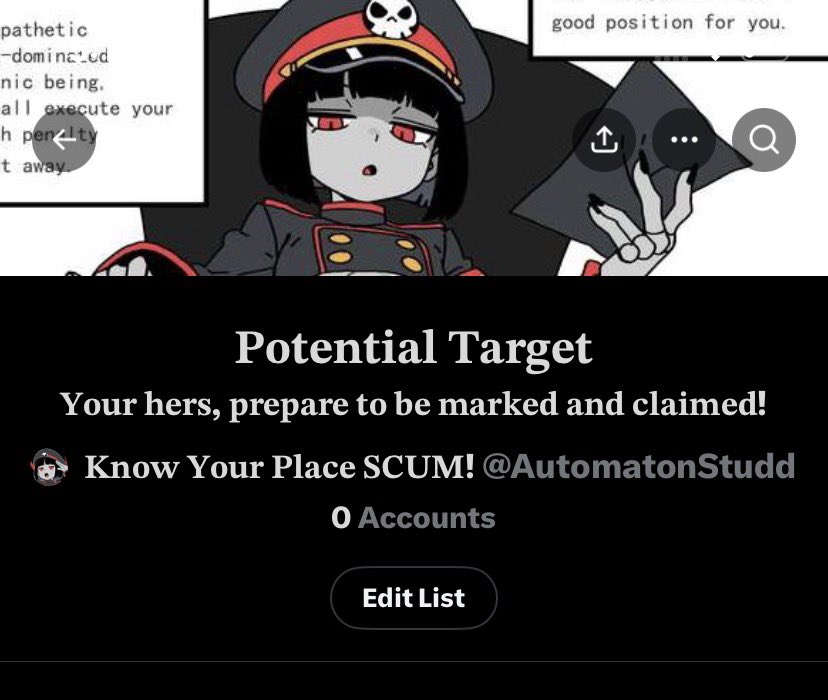 AutomatonStudd's tweet photo. 🖤 𝐋𝐢𝐬𝐭 𝐚𝐫𝐞 𝐧𝐨𝐰 𝐝𝐨𝐧����! 𝐈𝐟 𝐲𝐨𝐮 𝐰𝐚𝐧𝐭 𝐢𝐧 𝐲𝐨𝐮 𝐚𝐫𝐞 𝐭𝐨 𝐥𝐢𝐤𝐞 &amp; 𝐑𝐓 𝐈𝐌𝐌𝐄𝐃𝐈𝐀𝐓𝐄𝐋𝐘! 𝐅𝐨𝐫 𝐭𝐡𝐞 𝐛𝐞𝐬𝐭 𝐜𝐡𝐚𝐧𝐜𝐞 𝐝𝐫𝐨𝐩 𝐲𝐨𝐮𝐫 𝐦𝐮𝐬𝐞!

𝐎𝐫 𝐝𝐨 𝐠𝐨𝐨𝐝 𝐚𝐧𝐝 𝐁𝐄𝐆! https://t.co/iVaUpw0Xu6
