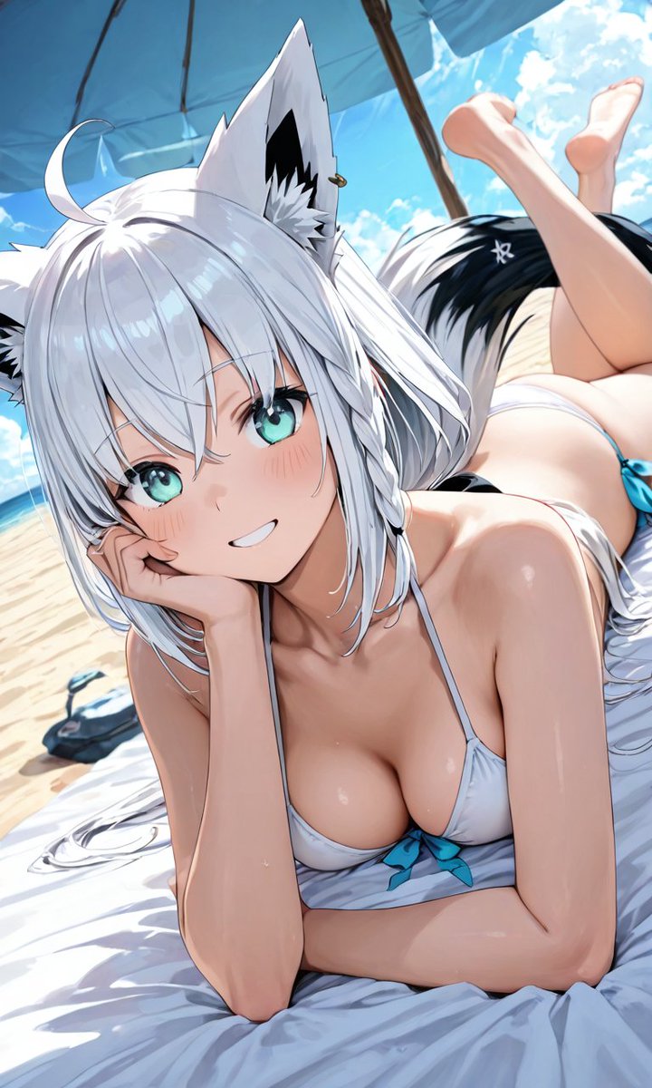 NoAH3173's tweet photo. ��ろんな水着といろんなポーズを出せるようになりたい
大神ミオ/Ookami Mio
白上フブキ/Shirakami Fubuki
常闇トワ/Tokoyami Towa
一条莉々華/Ichijou Ririka
ホロライブ/hololive 
#AIイラスト #AIart️ https://t.co/Xu08KNRS2k
