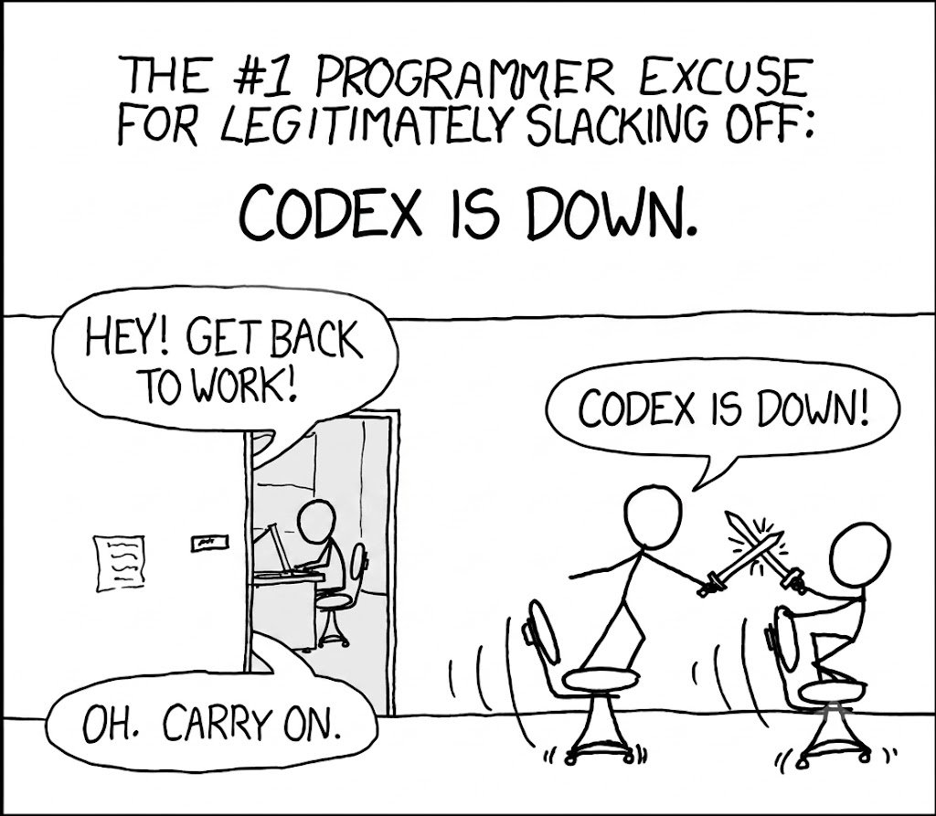 0xferrous's tweet photo. codex is down! https://t.co/FiUX5UYGAu