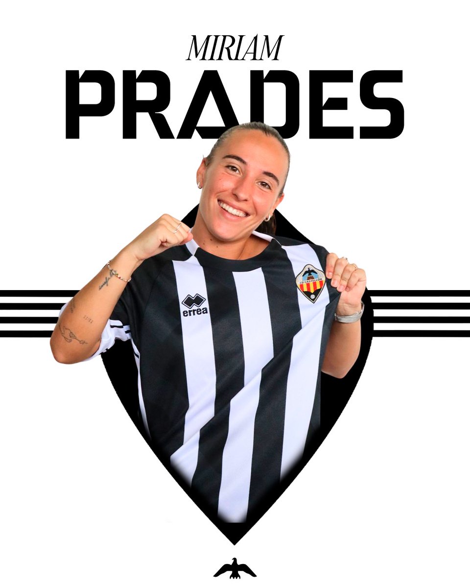 CDCastellonFem's tweet photo. 🏅 Miriam Prades continuará en el CD Castellón 

🤠 La talentosa jugadora continua en las filas del Femenino 'A' para seguir aportando al equipo

#PPO👂 https://t.co/DIhTCxSR3u