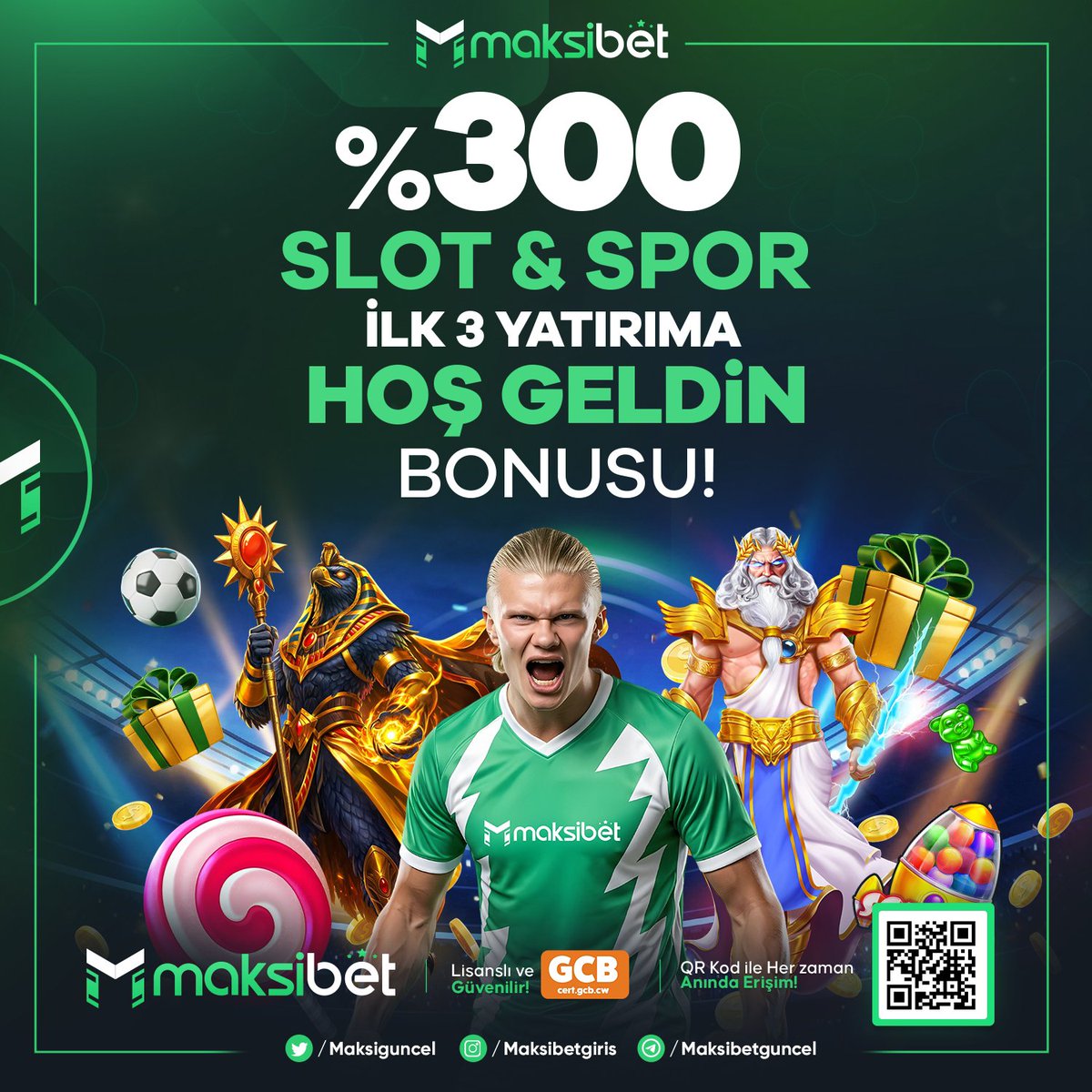 m_sosyall's tweet photo. 🚨HOŞGELDİN BONUSU🚨

🔔%300 #SLOT &amp; #SPOR HOŞ GELDİN BONUSU seni bekliyor!🔔

🔥 100₺ - 10.000₺ arası ilk 3 #yatırım için geçerlidir.

 👍Üstelik #bonus kullanan üyeler, kayıp yaşamaları halinde #Çark Kodu fırsatından da yararlanabilir!❗️

🔗https://t.co/NDYzlw808e https://t.co/sAHKlPx3Yv