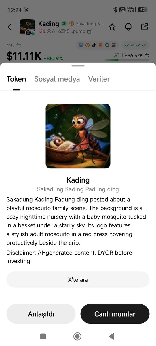 C_WolfHost's tweet photo. #Kading
6Zh8GM7d5KPUC3d6e7UJwBt4vubNUmx8DChXFQ6Cpump https://t.co/zgRXxEhe8T