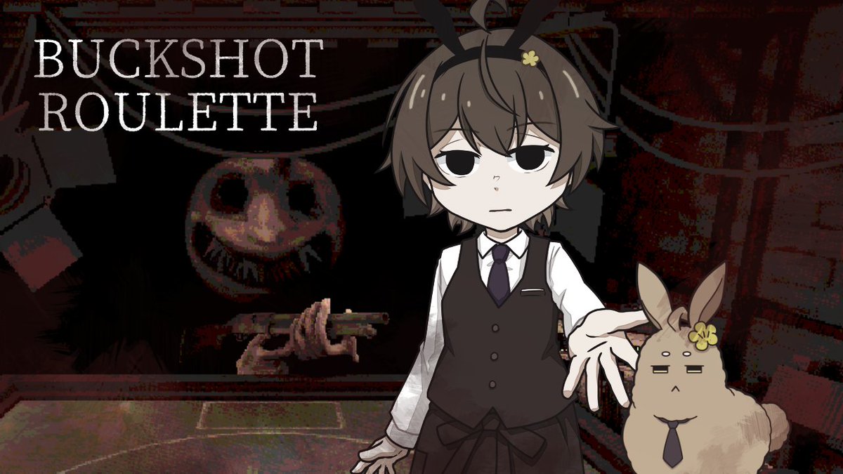 miz0795's tweet photo. 【Buckshot Roulette】暑いですし、ロシアンルーレットで涼みましょう【カラウメ】 https://t.co/IbDUEDHtT8 @YouTubeより 

待機所できました。本日20時からです。よろしくお願いします。
いっぱい勝ちたいなー、がんばるぞー！
#カラウメ放送局 https://t.co/UUbVtdj2HM