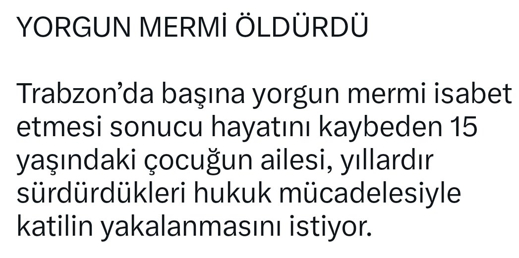 UmutMetehanAVCI's tweet photo. 🚨 Yorgun mermi yoktur, toplumun üzerine ateş açarak işlenen cinayetler,yaralamalar vardır.
"Türkiye'de 5 yılda 120 kişi havaya açılan ateş sonucu (yorgun mermi) ile öldürüldü.
#Düğün #Kutlama #Bayram #Maç #AskerUğurlaması #KınaGecesi #Nişan #Sünnet 
👇 https://t.co/GkT8gMWQZn