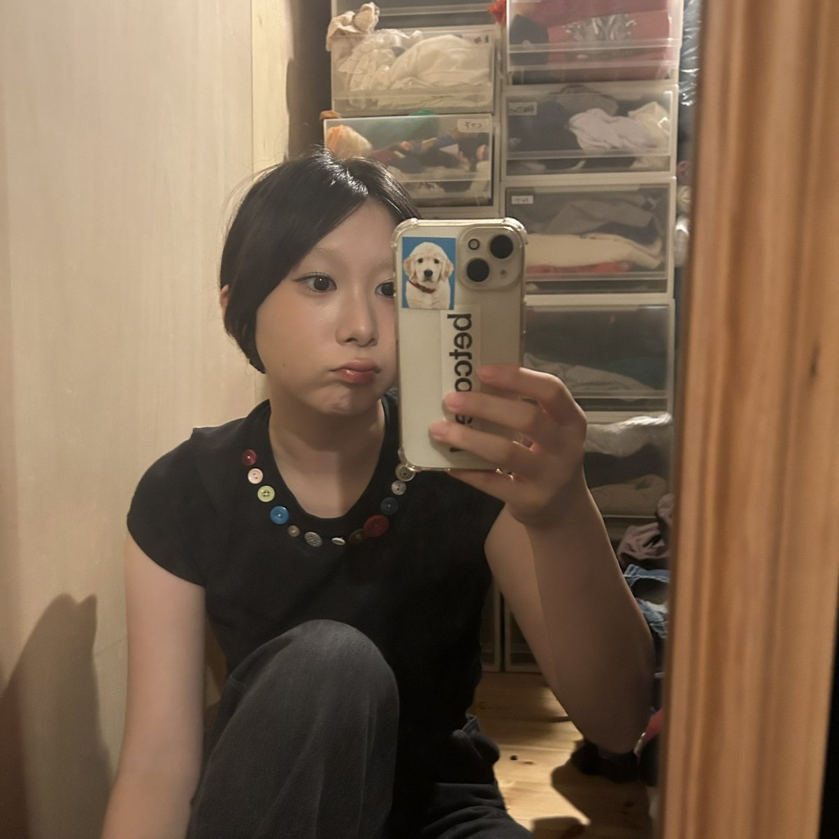 p5gfh's tweet photo. ぼたんつけたやつ https://t.co/ia92SpSgRa