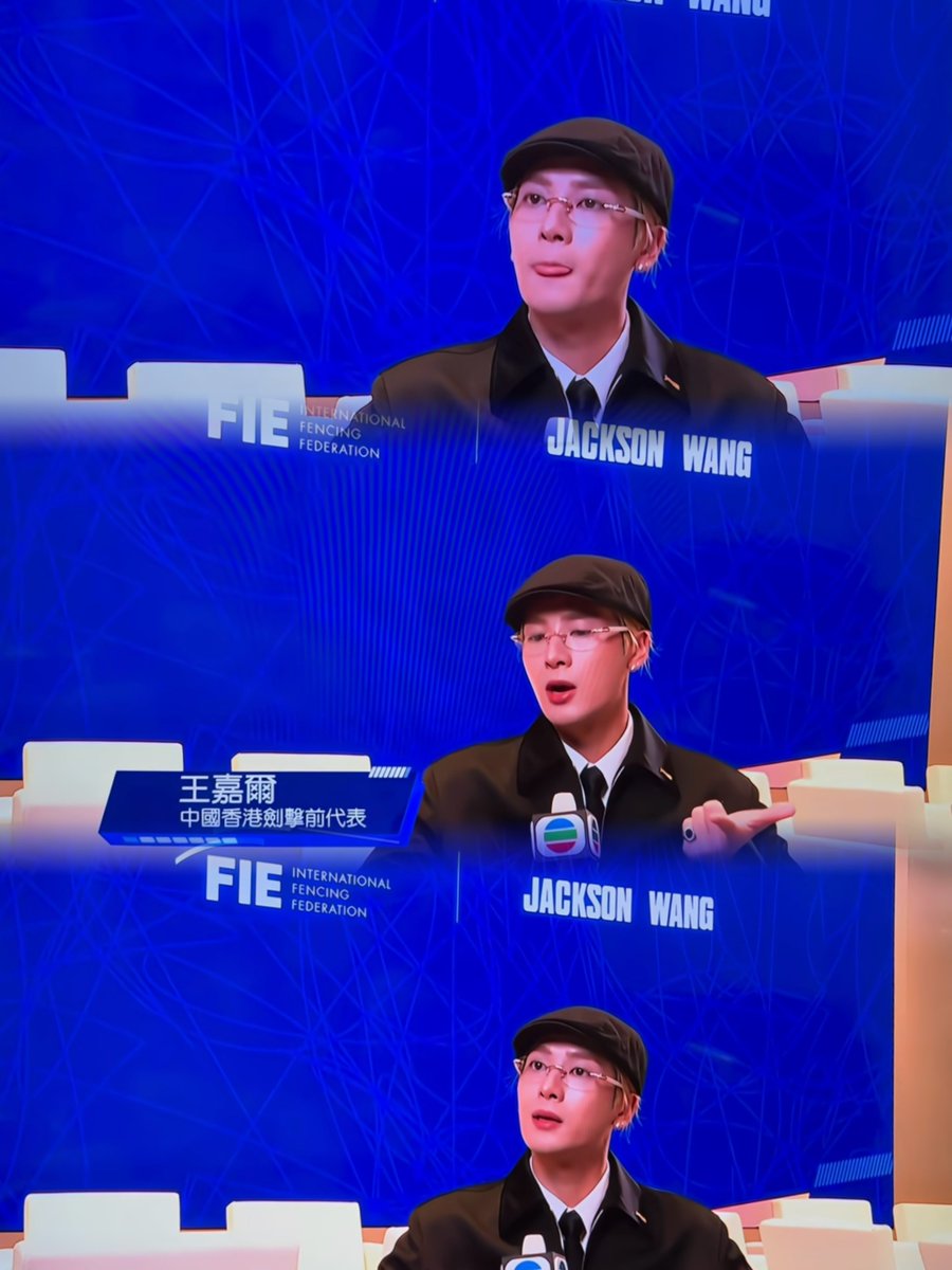 wangkaka1023's tweet photo. So exciting for it

Once a fencer,always a fencer🤺

I'm so proud of you @JacksonWang852 

#FIEAmbassadorJacksonWang 
#JACKSONWANG https://t.co/5nU5PAvgHt