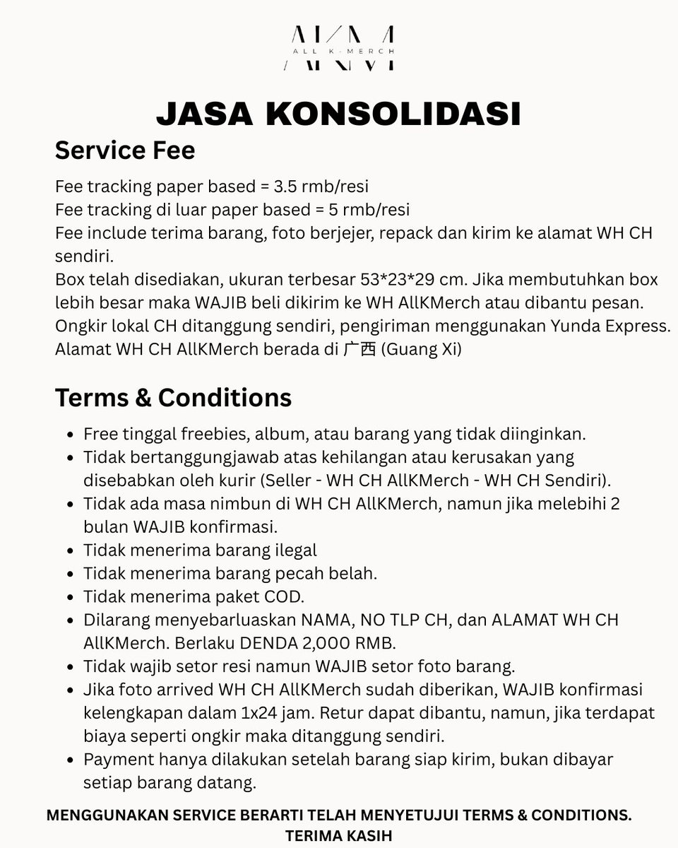 all_kmerch's tweet photo. @LapakRMB Halo kak, bisa ya, berikut tnc nya. https://t.co/ZwoiTtxd5e