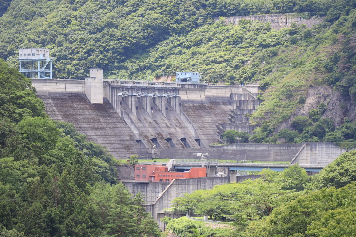 今日は森湖イベント1日目ということで大川ダムへ！ 内部見学や限定ダム