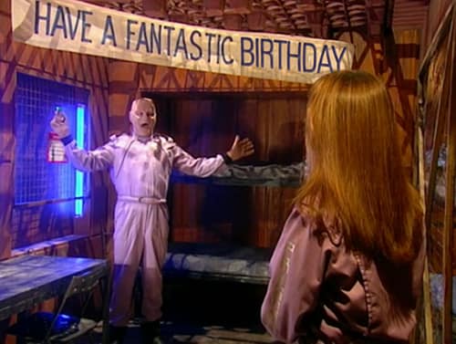 RedDwarf_OTD's tweet photo. Happy birthday to Chloë Annett who turns 55 today! #RedDwarf #OnThisDay https://t.co/UvqXqf7hKV