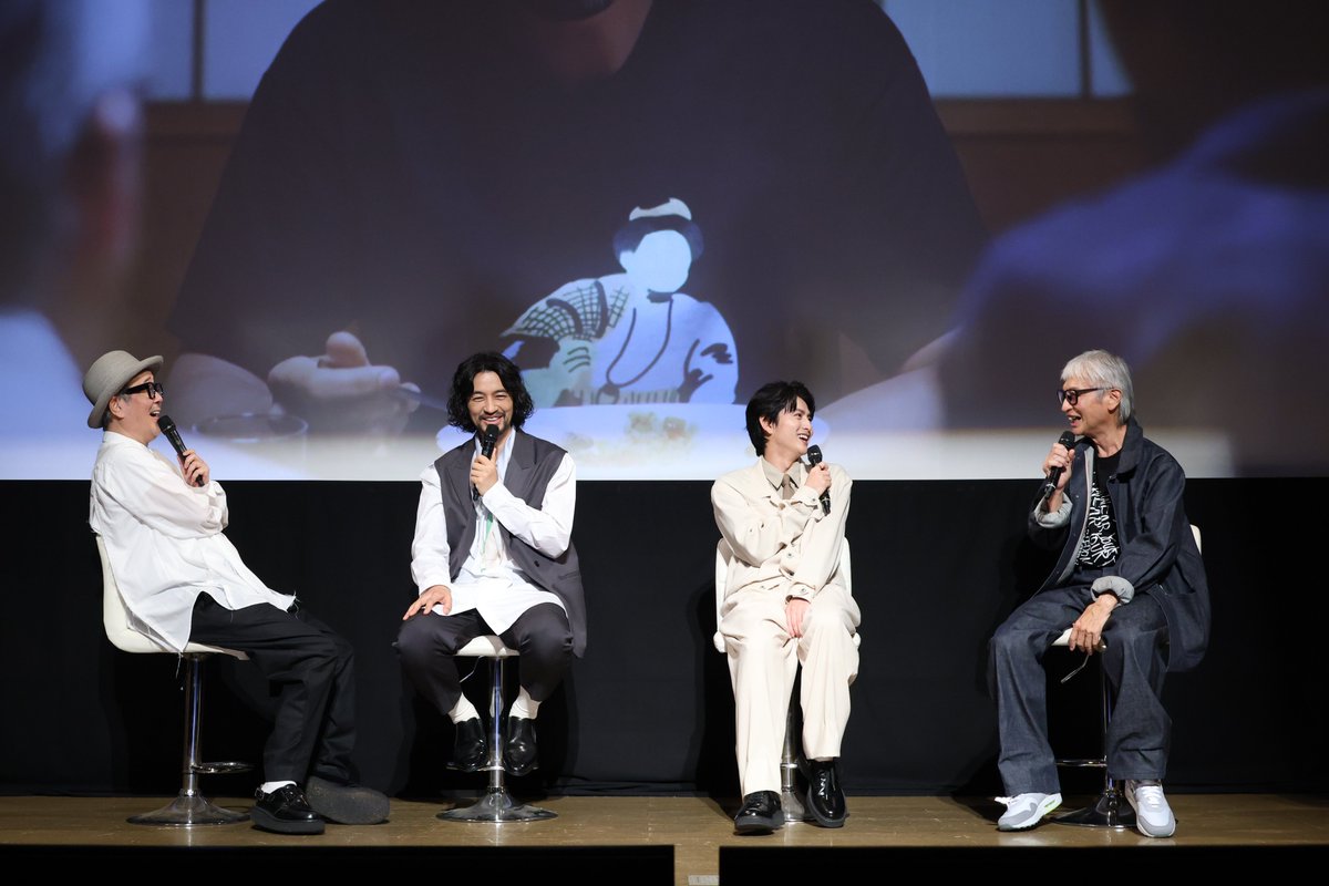 pensionkoimomo's tweet photo. ／
『#ペンション・恋は桃色 season４』
７月 24 日（金）開催 完成披露試写会イベントレポート📝
＼

#リリー・フランキー さん、#斎藤工 さん、
#柏木悠 さん、#高木完 さんが登壇しました‼️

詳しいレポートはこちらから👇👇
https://t.co/9X3MbjOJ5H

イベントの模様は後日 #FOD で配信予定です🎶

ーーーーーーーーーーーー
7 月 31 日(金)20 時より全話一挙配信スタート‼️
https://t.co/EtYwTTfh25