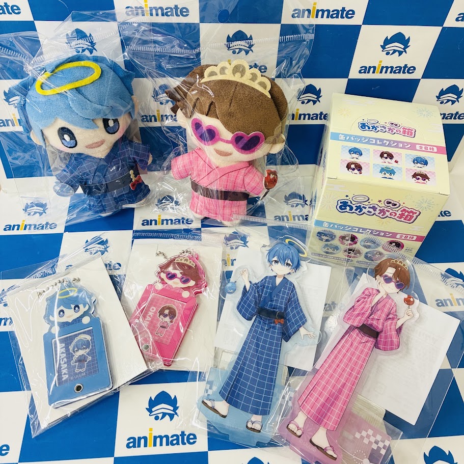 グッズ入荷情報】 🌟あかさかの箱 ▷缶バッジコレクション ▷アクリル