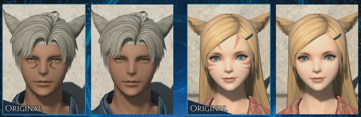 Liangyyu's tweet photo. In Evercold you can give your miqo’te the landlord special paint job https://t.co/KryKbDcs4c